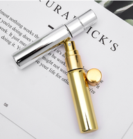 10ml Galvanisierte UV-Glas-Sprühflasche Tragbare Parfüm- und Kosmetik-Dosierflasche