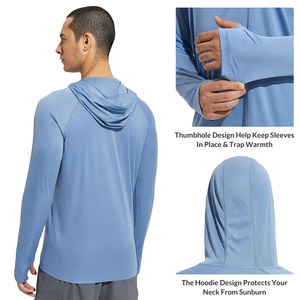 Vêtements de fitness T-<span class=keywords><strong>shirt</strong></span> long à séchage rapide pour hommes Running <span class=keywords><strong>Sweat</strong></span> élastique Vêtements de sport <span class=keywords><strong>Sweat</strong></span>-<span class=keywords><strong>shirt</strong></span> pour hommes - Product Image 3