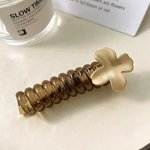 โทรศัพท์ยืดหยุ่นสายรัด<span class=keywords><strong>ผม</strong></span>เครื่องมือผู้ถือ Bun-Head สําหรับผมยาว<span class=keywords><strong>สาว</strong></span>แฟนซี Hairband - Product Image 6