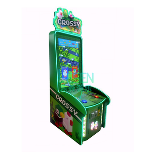 เครื่องเกมหยอดเหรียญแบบแลกตั๋ว Crossy <span class=keywords><strong>Road</strong></span> สำหรับศูนย์เกมส์  เกมข้ามถนนสไตล์พิกเซลสำหรับเด็ก - Product Image 3