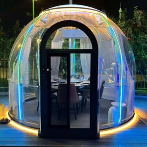 <span class=keywords><strong>Tente</strong></span> ronde extensible en forme <span class=keywords><strong>de</strong></span> dôme pour 6-8 personnes à <span class=keywords><strong>vendre</strong></span> Petite maison capsule pour le glamping Hôtel <span class=keywords><strong>de</strong></span> villégiature <span class=keywords><strong>de</strong></span> luxe Maisons préfabriquées Salle à bulles extérieure - Product Image 1