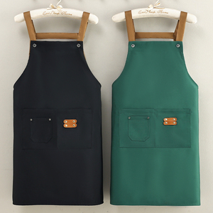2023 New Biểu Tượng Tùy Chỉnh In Ấn Antifouling Vải Không Tay Eo Tạp Dề Cho Nam Giới Phụ Nữ Youbo Thương Hiệu Hộ Gia Đình Nấu Ăn Làm Việc Quần Áo - Product Image 1