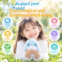 Peluche Intelligente IA avec Dialogue Chinois-Anglais, en Velours et Coton PP, Poupée Électronique Compagnon pour l'Éducation Précoce