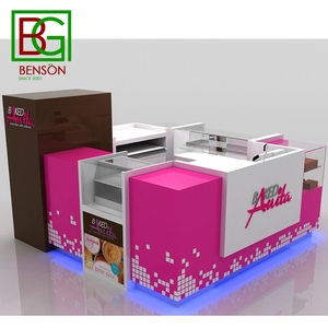 <span class=keywords><strong>Kiosque</strong></span> alimentaire en bois massif, Design multifonctions, pour centre commercial alimentaire, café, vente en gros - Product Image 3