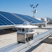Pyranomètre à Irradianse Diffuse en Silicium Rika RK200-03, Classe WMO ISO9060, Norme Secondaire, Capteur de Rayonnement Solaire Modbus