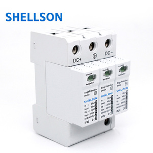 Bán buôn 3 P 800V 40kA DC SPD 3 cực SPD năng lượng mặt trời Surge Protector PV T2 SPD Surge Protector thiết bị - Product Image 3