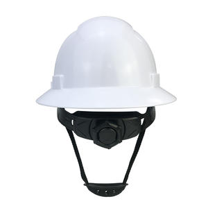 ANT5PPE <span class=keywords><strong>ANSI</strong></span> <span class=keywords><strong>Z89</strong></span> خفيفة الوزن HDPE عمال المناجم بحافة كاملة قبعة صلبة التعدين الصناعي مع قوس مصباح - Product Image 3