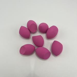 Fábrica al por mayor etiqueta privada sin látex belleza huevo cosmético Puff esponjas faciales licuadora pequeña Mini esponjas de maquillaje para maquillaje - Product Image 5
