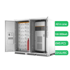 Customized Lifepo4 Container Battery 100KW 215KWh Liquid-Cooled All In One Energy Storage System For Office Industry And Commerc