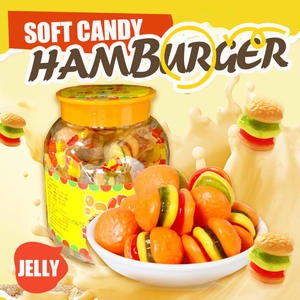 Leckere Hamburger geformte Halal <span class=keywords><strong>Kosher</strong></span> Sanck Food Gummibärchen - Product Image 2