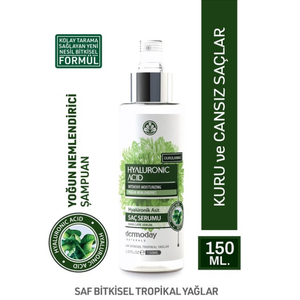 Sérum capillaire à l'acide hyaluronique hydratant intensif à base de plantes en spray 150 ml pour le coiffage des cheveux - Product Image 2
