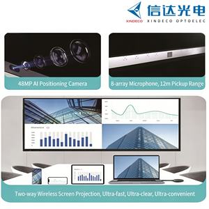 Tableaux interactifs pour réunions de bureau XINDECO avec 8 Go de RAM, 128 Go de ROM, processeur 8 cœurs, écran tactile LCD 20 points, tableau blanc interactif AI - Product Image 4