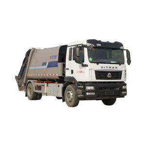 Camion à ordures compacteur électrique pur à émission zéro <span class=keywords><strong>KLF</strong></span> Sinotruk Sitrak de 15 mètres cubes - Product Image 1
