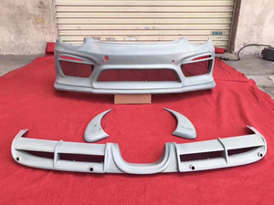 Nuevo Kit de Carrocería para Porsche 981, Estilo GT4, Parachoques Delantero, Faldones Laterales, Difusor, Alerón - Product Image 2