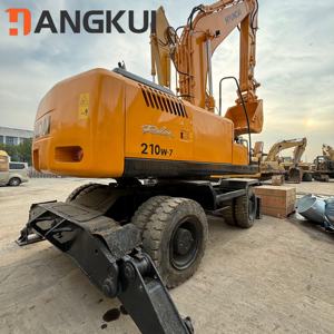 รถขุดฮุนได 210W-7 ขนาด 21 ตัน สภาพใหม่ 95% ของแท้ พร้อม EPA CE รถขุดเกษตรมือสอง 21 ตัน ฮุนได 210 รถขุดฮุนได 210 มือสอง - Product Image 3