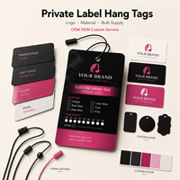 Étiquettes personnalisées imprimées pour perruques, étiquettes volantes en papier à marque privée avec logo pour emballages d'extensions de cheveux naturels