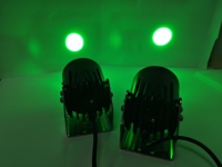 Nouveaux ensembles de couleurs personnalisés, lumière laser LED RGB, fouet lumineux pour voiture, lumières laser LED RGBW, télécommande avec fil