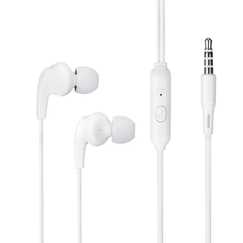 Wired Earphones 3.5mm Wired Earphones for iPhone 5 6 Headphone with Mic earphones
