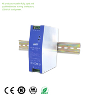 Alimentation électrique sur rail DIN DC 24V 120W 240W 480W personnalisée GLDR-120S-24V pour système de contrôle industriel, automatisation d'usine