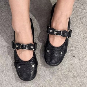 Zapatos Planos con Tachuelas Estilo Francés 2026, Zapatos Casuales Cómodos y Antideslizantes para Mujer - Product Image 3