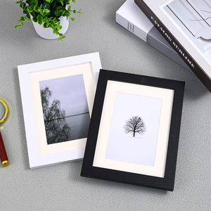 Black And White Picture <b>Frame</b> Matting Art Display <b>Frame</b> for Photo <b>Wall</b> Decor - Product Image 4