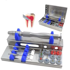Ensemble d'instruments dentaires endodontiques Source d'alimentation manuelle Perceuses Niti Path 5 pièces et système de suppression de fichiers cassés - Product Image 1