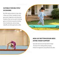 Barre d'équilibre en mousse SHINEWELL, pliable, pour la rééducation, le renforcement du tronc, l'amélioration de la posture, nettoyage facile