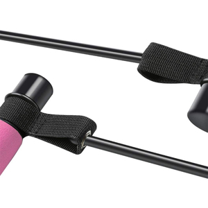 Home Workout Yoga Pilates Bar Kit, <span class=keywords><strong>2</strong></span> Latex Exercise Resistance Band with Foot <span class=keywords><strong>Loop</strong></span> - Product Image 2