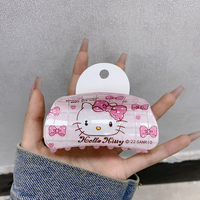 Acrylique personnalisé 8CM dessin animé chat griffes de cheveux pour filles dames accessoires de cheveux