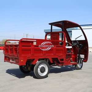 รถสามล้อไฟฟ้ารุ่นใหม่ 48V 72V สำหรับขนส่งสินค้า  แบบมีหลังคา - Product Image 6
