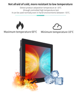 Panel PC Industrial Personalizable A.I.O. de 12 Pulgadas, Android 11/13/Linux Ubuntu, CPU RK3288/RK3568, Pantalla Táctil Capacitiva de 10 Puntos, en Stock