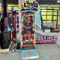 Nouvelle machine de boxe et de kick-boxing au design innovant, machine de jeu d'arcade à monnayeur pour parc d'attractions avec personnalisation gratuite