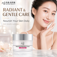 Crème hydratante réparatrice pour peaux sèches et sensibles, beauté naturelle, équilibre nutritif, hydratation profonde, anti-desquamation, apaisante, crème pour le visage