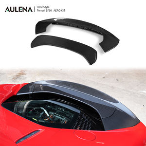 Aileron arrière, diffuseur arrière, jupes latérales, canards avant, garnitures d'entrée d'air de style OEM en carbone sec pour Ferrari <span class=keywords><strong>SF90</strong></span> - Product Image 2