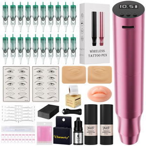 ชุดเครื่องสักคิ้วไร้สาย Ybeauty รุ่น P10 แบบชาร์จได้ พร้อมหมึกและอุปกรณ์เสริมสำหรับฝึกสักคิ้ว - Product Image 1