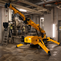 Mini-grue araignée de 12 tonnes avec service OEM/ODM personnalisé, directement de l'usine pour les acheteurs en gros et les commandes en vrac
