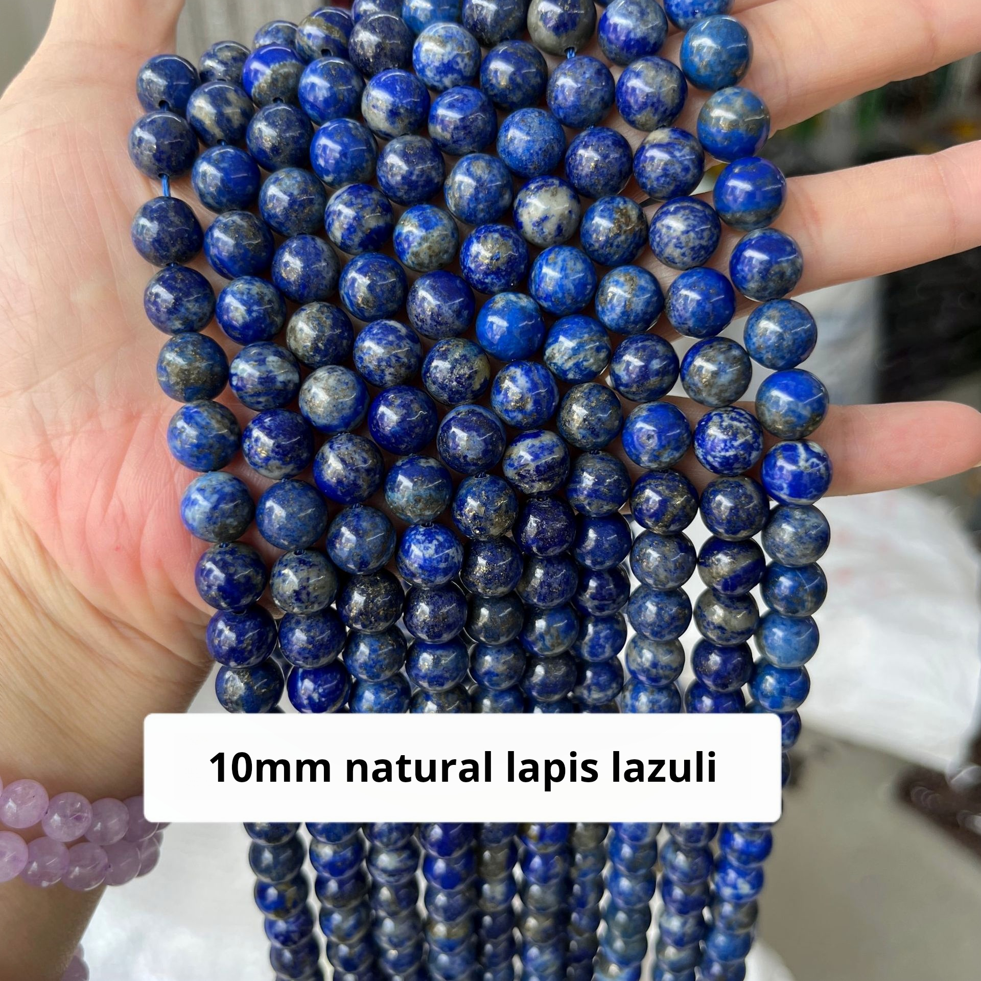 10mm (circa 37 pcs perline)