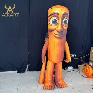 Personaggio gonfiabile su misura nelle fiabe per la decorazione dello spettacolo scolastico per feste, mascotte con Figure di bambù gonfiabili - Product Image 5