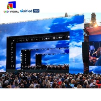 Écran LED de location extérieur P2.604mm avec boîtier étanche en fonte d'aluminium 500*500mm/500*1000mm, affichage numérique LED haute luminosité