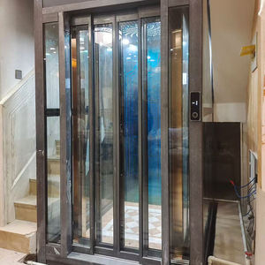 Ascensore Domestico a Trazione Silenziosa |   Ascensore per Villa MRL per Uso Privato, Elevatore Residenziale Personalizzato di Piccole Dimensioni, Produttore di Ascensori per Passeggeri - Product Image 1