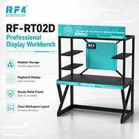 Banc de travail multifonctionnel mobile Rf4 Rt02d pour techniciens, table de démonstration pour la réparation et l'enseignement en direct des applications électroniques