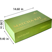 Bol professionnel à matcha Chasen Ensemble unique de fouets à matcha avec boîte de jeu de matcha