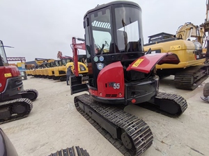 Miniexcavadora YANMAR VIO55 Usada en Buenas Condiciones, Alta Fuerza de Excavación, Excavadora Hidráulica de Orugas, Operación Flexible, en Stock - Product Image 3
