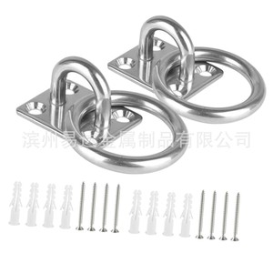 ตะขอแขวนเพดานสแตนเลส Eda พร้อมห่วง M5 M6 ขัดเงา รับน้ำหนักได้มาก สำหรับอุตสาหกรรมทั่วไป - Product Image 3