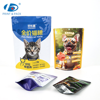Sachet Doypack Personnalisé Anti-Humidité pour Aliments Secs pour Chiens et Chats, Refermable avec Fermeture Éclair, Haute Barrière