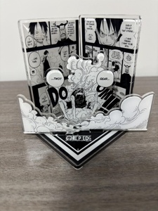 Standee en acrylique inspiré de <span class=keywords><strong>Luffy</strong></span> Gear 2, cadeau pour les fans de manga, décoration de bureau, cadeau pour les fans d'otaku - Product Image 3