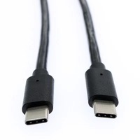 Cable de alimentación USB 2,0 A macho A doble usb tipo c, divisor Y personalizado, cable otg