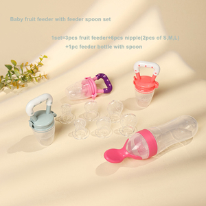 Ensemble d'<span class=keywords><strong>alimentation</strong></span> pour <span class=keywords><strong>bébé</strong></span> avec sucette et plateau, en silicone sans BPA, pour les bébés de 0 à 12 <span class=keywords><strong>mois</strong></span> - Product Image 2