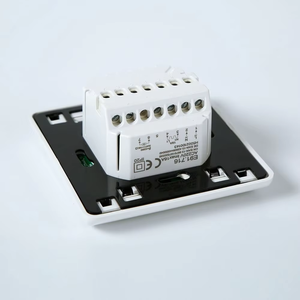 <span class=keywords><strong>Thermostat</strong></span> intelligent WiFi pour <span class=keywords><strong>chaudière</strong></span> à <span class=keywords><strong>gaz</strong></span>, écran tactile programmable, pièces de chauffage au sol, matériau PC anti-inflammable, design contemporain - Product Image 2