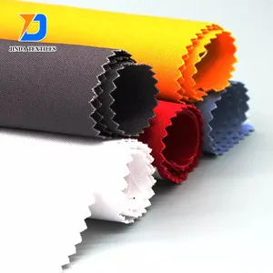 جيندا المنسوجات المنتجات TC 80/20 البوليستر و القطن حك نسيج مصبوغ ل 190GSM الصناعية موحدة الملابس